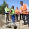 Primera piedra para la nueva línea de pretratamiento de biorresiduos de la Ecocentral de Alhendín