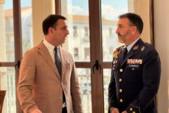 El alcalde de Alhendín recibe al Coronel Jefe de la Base Aérea y Ala 78