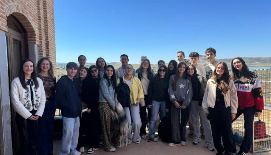 Alhendín y Cavaillon estrechan lazos culturales con la visita de un grupo de estudiantes franceses