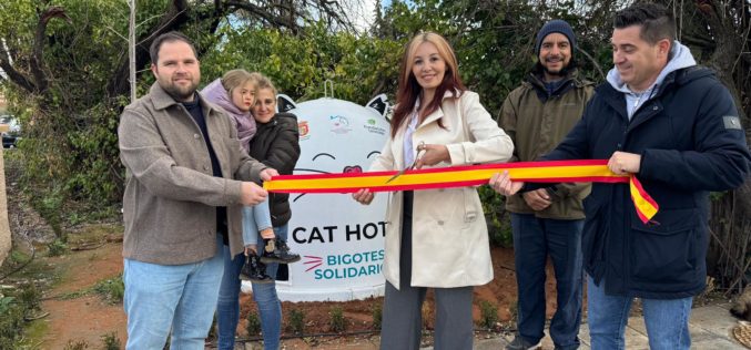 Alhendín estrena su primer ‘Cat Hotel’ urbano para gatos comunitarios