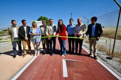 Inaugurado el nuevo paseo ciclopeatonal junto a la Base Aérea que discurre por Alhendín y varios municipios