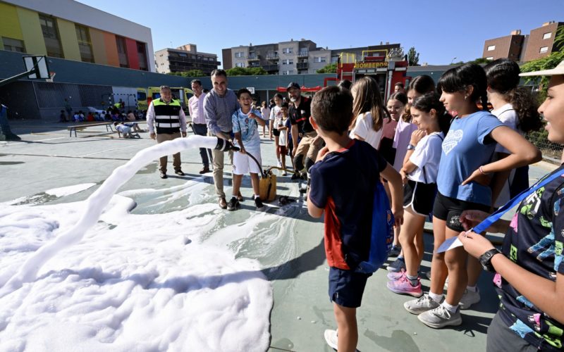 Alumnos de Alhendín participan en la campaña ‘Conoce las Emergencias’ promovida por Diputación