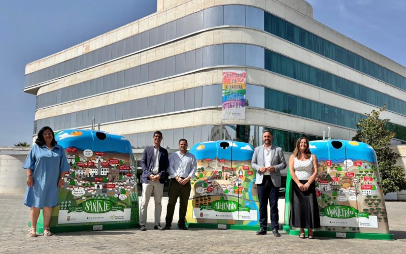 Alhendín, galardonada por la campaña ‘Reto Mapamundi’ para fomentar el reciclaje de vídrio