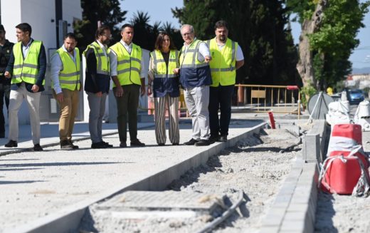 Las obras del carril ciclopeatonal entre Alhendín y Armilla se encuentran casi al 40% de ejecución