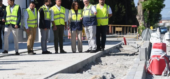 Las obras del carril ciclopeatonal entre Alhendín y Armilla se encuentran casi al 40% de ejecución