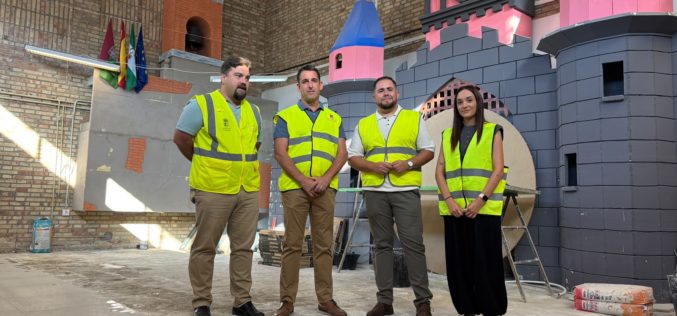 Alhendín invierte junto a Diputación más de 120.000 euros para obras de conservación y mejora del CEIP Sagrado Corazón