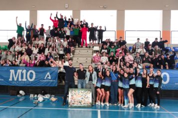 Lourdes Mohedano acerca los valores del olimpismo al alumnado del IES Alhendín