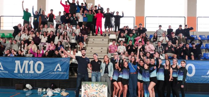 Lourdes Mohedano acerca los valores del olimpismo al alumnado del IES Alhendín